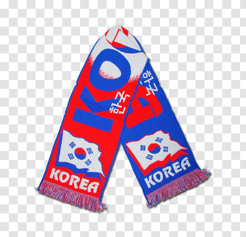 Scarf South Korea Calle Sevilla Fútbol Club Villarreal - COREA DEL SUR Transparent PNG