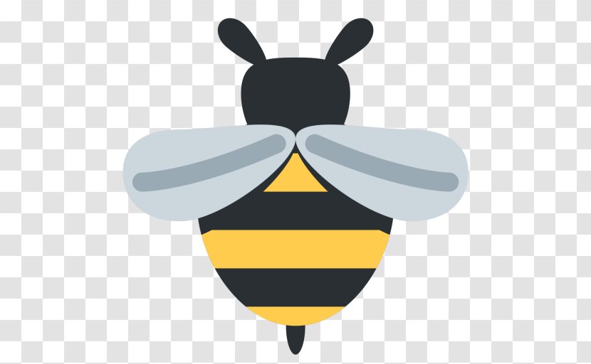 Honey Bee Emoji Keeping Bees Bumblebee - Neonicotinoid - Drink Transparent PNG