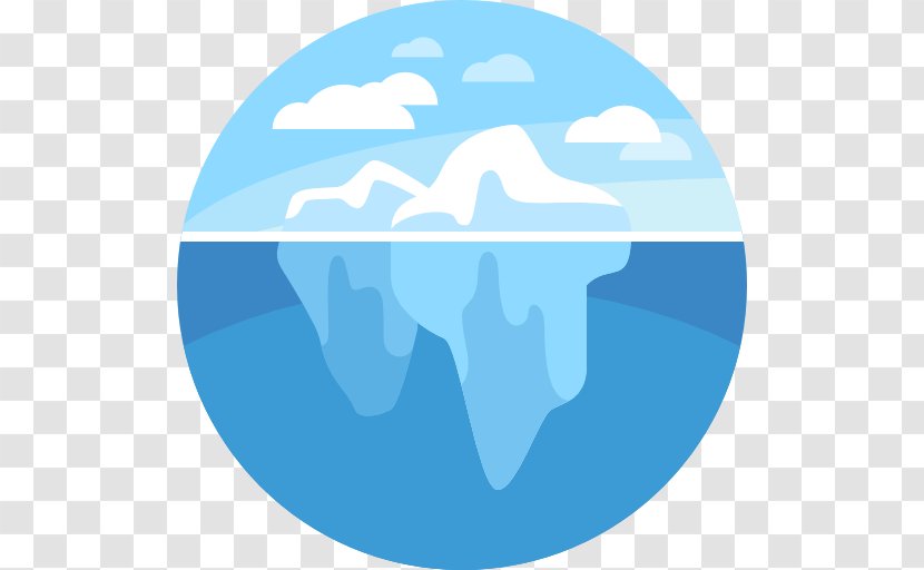Iceberg - Blue Transparent PNG