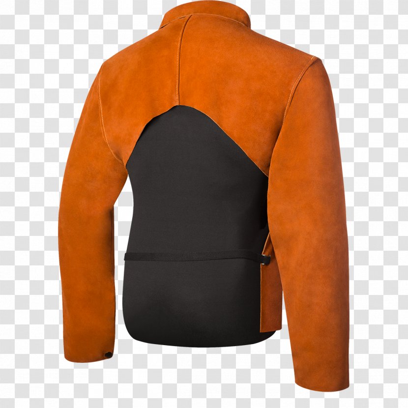 Leather Jacket Sleeve Cape - Rusty Rivets Transparent PNG