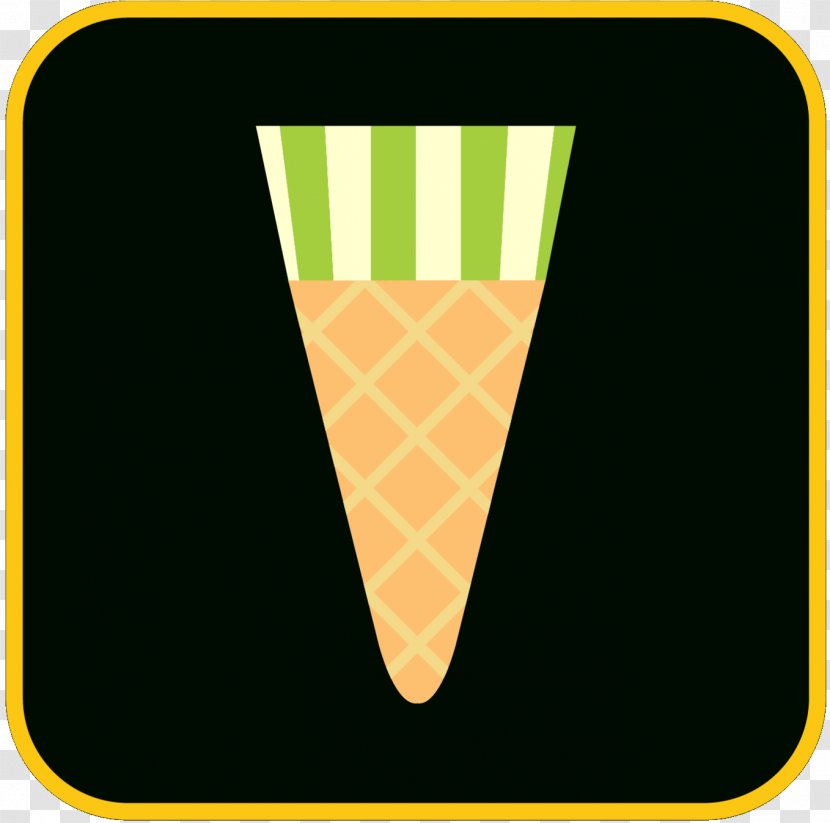 Ice Cream Cones Line Product Design Font - Triangle - Cone Transparent PNG