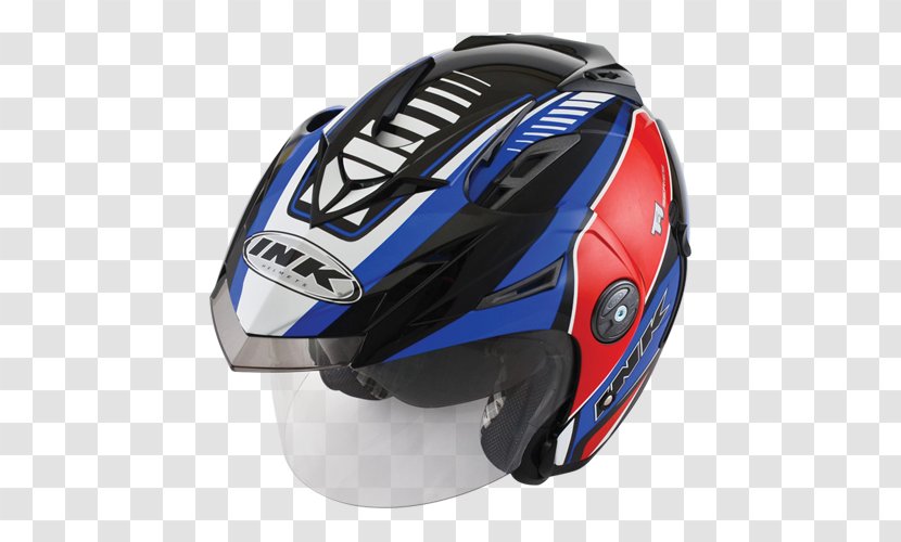 Bicycle Helmets Lacrosse Helmet Motorcycle Ski & Snowboard - Red Ink Transparent PNG