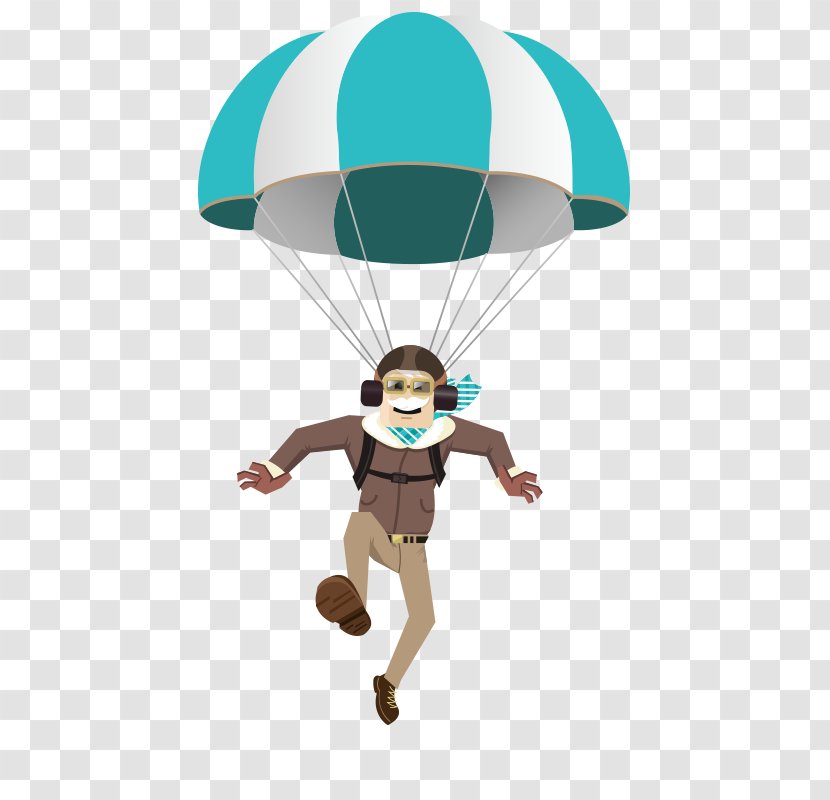 Parachute Parachuting Hot Air Balloon Clip Art Transparent PNG