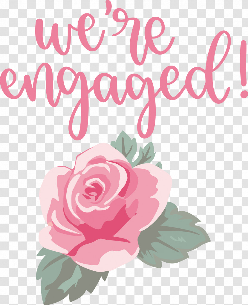 We Are Engaged Love Transparent PNG