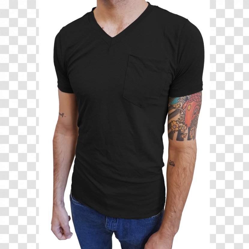 T-shirt Polo Shirt Sleeve Dress - Neck Transparent PNG