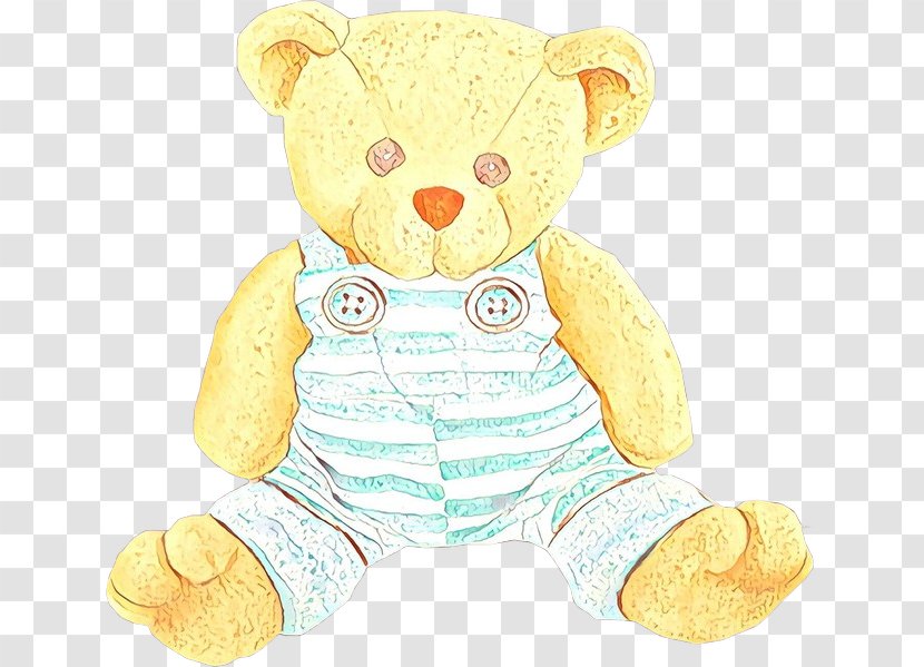 Teddy Bear - Cartoon - Plush Toy Transparent PNG