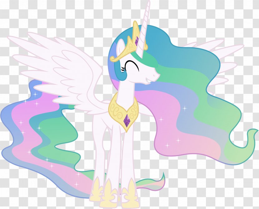 Princess Celestia Luna Rarity Pony Rainbow Dash - Horse Like Mammal - Little Transparent PNG