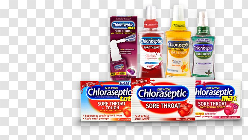 Pharyngitis Chloraseptic Over-the-counter Drug Prestige Brands Throat Lozenge - Common Cold - Sore Transparent PNG