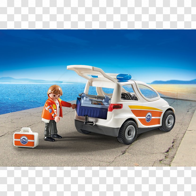 Car Playmobil Emergency Vehicle Toy - Family Transparent PNG
