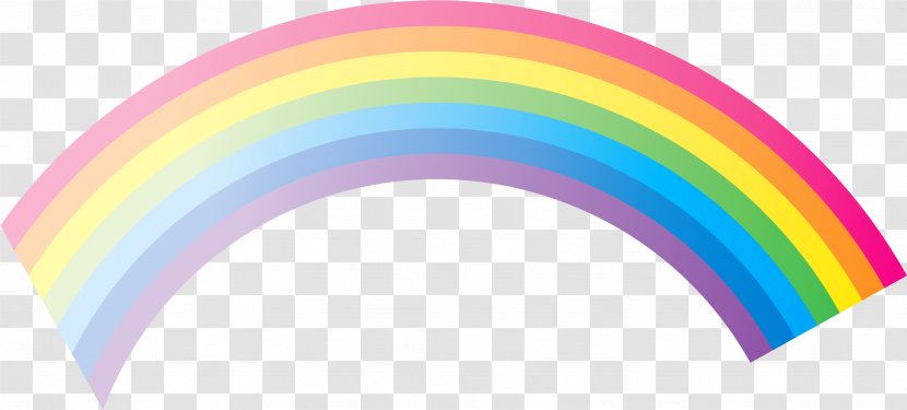 Rainbow Cartoon Clip Art - Sky - Image Transparent PNG
