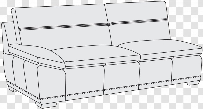 Couch Line Product Design Chair Angle - Furniture - Soho Live Edge Dining Table Transparent PNG