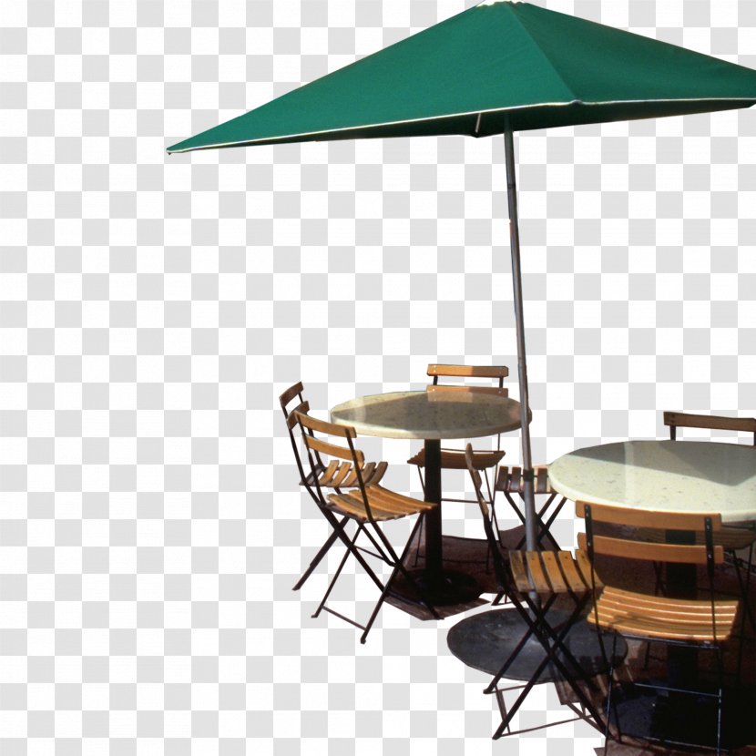Table Umbrella Chair Shade - Furniture Transparent PNG