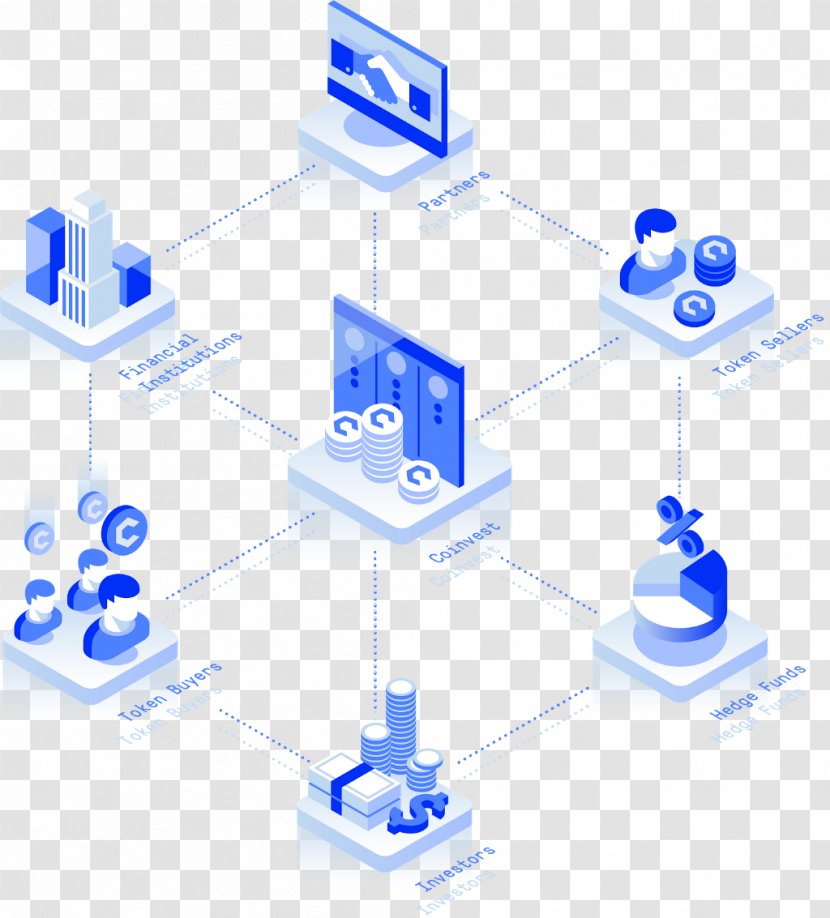 Security Token Initial Coin Offering Cryptocurrency Smart Contract Blockchain - Financial Institution Transparent PNG