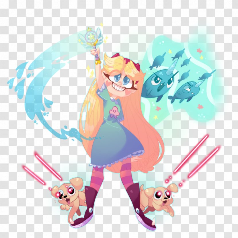 Elsa Anna Star - Tree - Vs The Forces Of Evil Transparent PNG