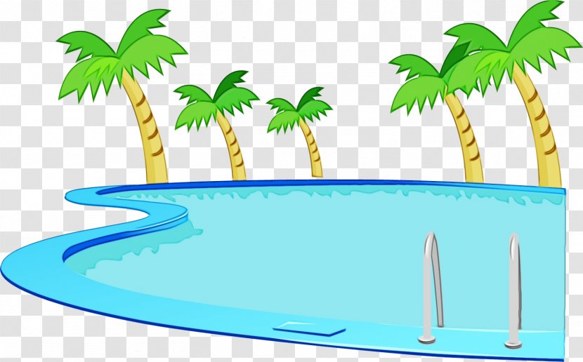 Clip Art Vector Graphics Swimming Pools - Arecales - Tree Transparent PNG