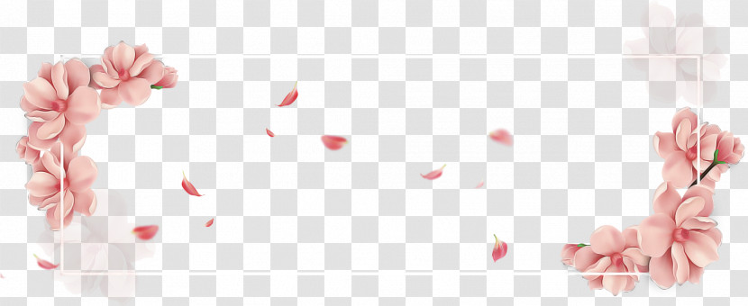 White Pink Skin Red Petal Transparent PNG