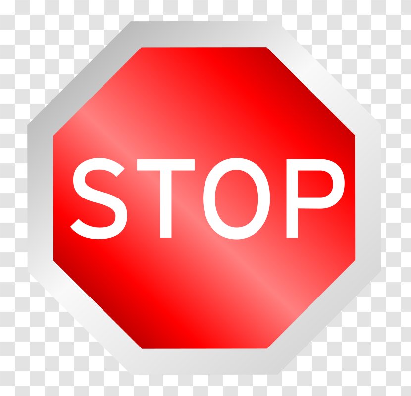 Stop Sign Safety Traffic Transparent PNG