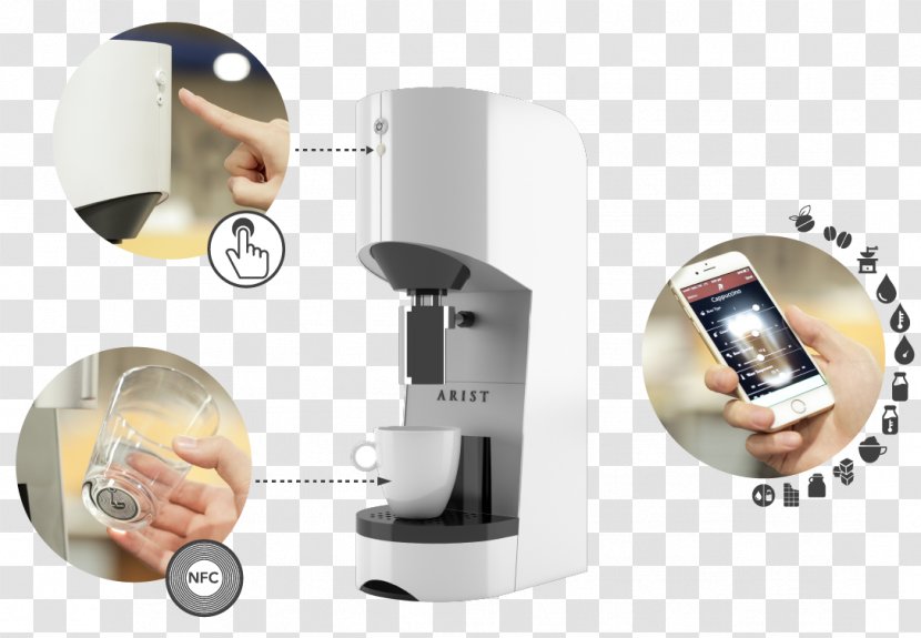 Unwire Coffeemaker Small Appliance Kickstarter - Joint Venture - Coffee Transparent PNG