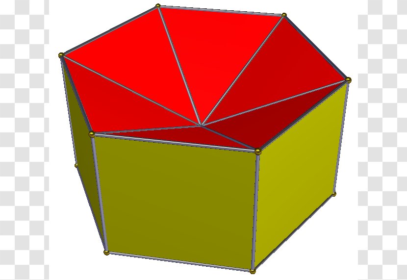 Hexagonal Prism Geometry Polyhedron Base - Box Transparent PNG