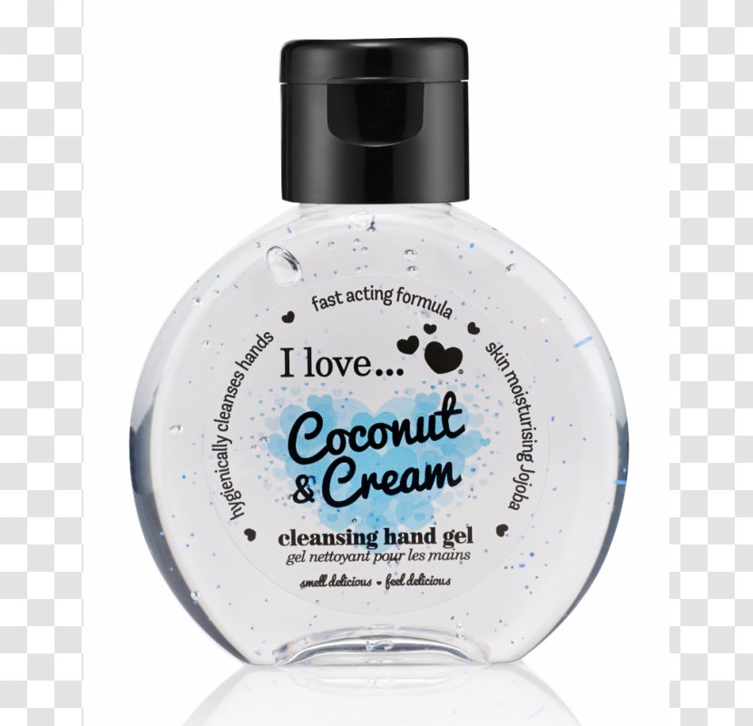 Lotion Hand Sanitizer Shower Gel Cosmetics Coconut Cream - Skin Care Transparent PNG