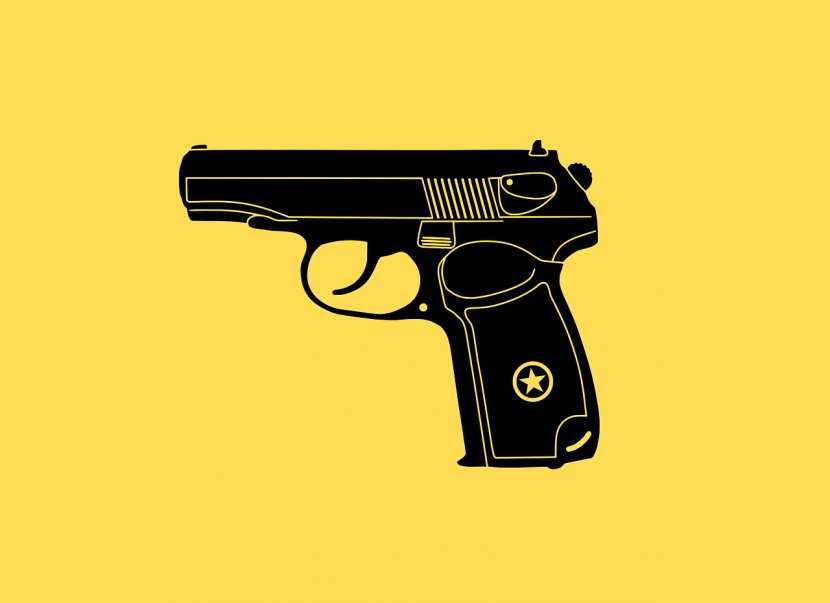 Firearm Handgun Pistol Concealed Carry Weapon - Silhouette - Hand Gun Transparent PNG