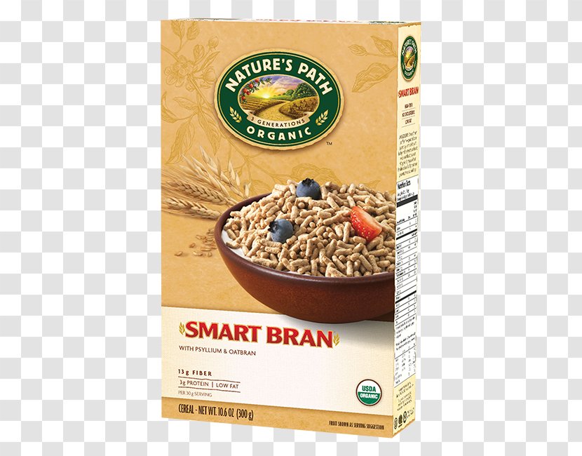 Breakfast Cereal Organic Food Nature's Path Bran - Granola Transparent PNG