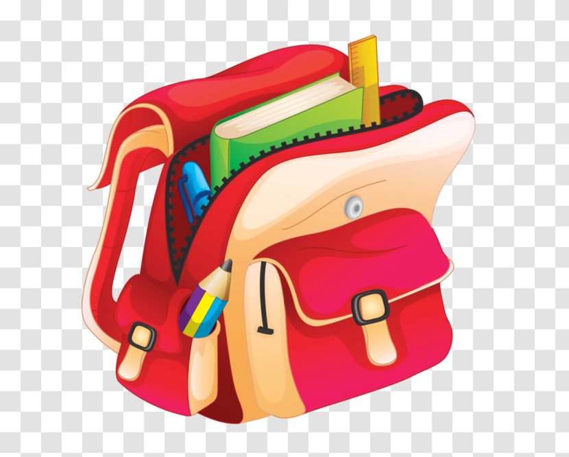 School Cartoon Bag - Fashion Accessory Transparent PNG