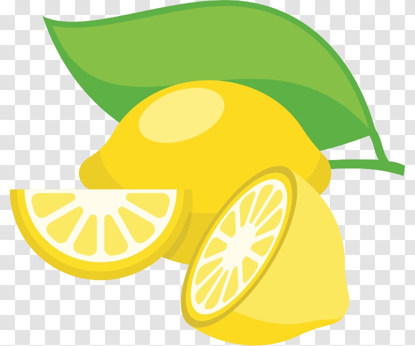 Citrus Yellow Lemon Fruit Clip Art - Lime - Leaf Plant Transparent PNG
