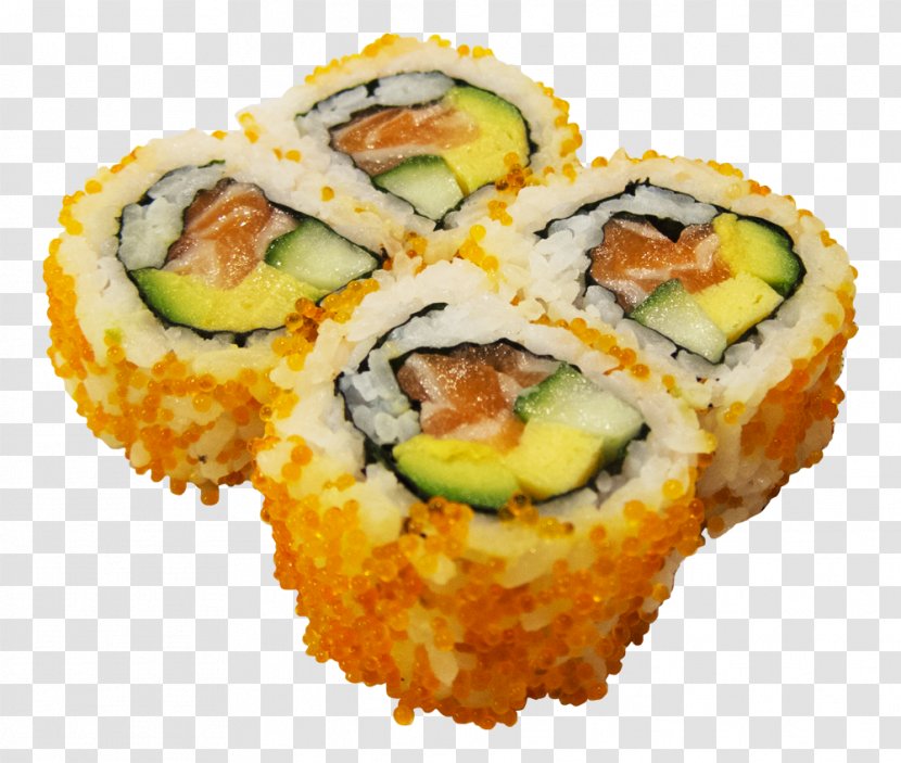 California Roll Gimbap Vegetarian Cuisine Sushi Recipe - Vegetarianism Transparent PNG