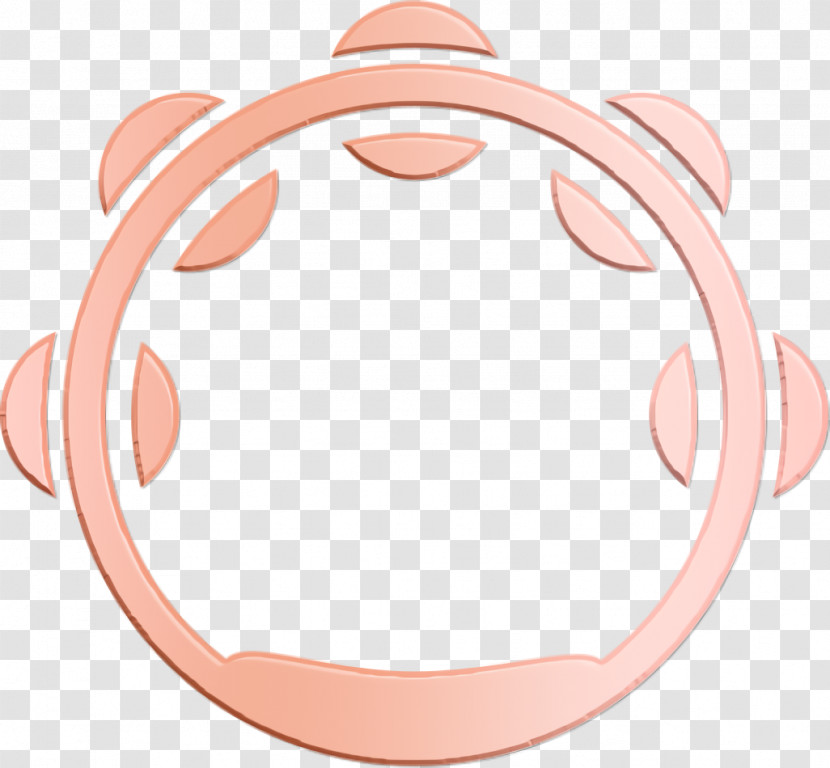 Tambourine Icon Music And Sound 1 Icon Music Icon Transparent PNG