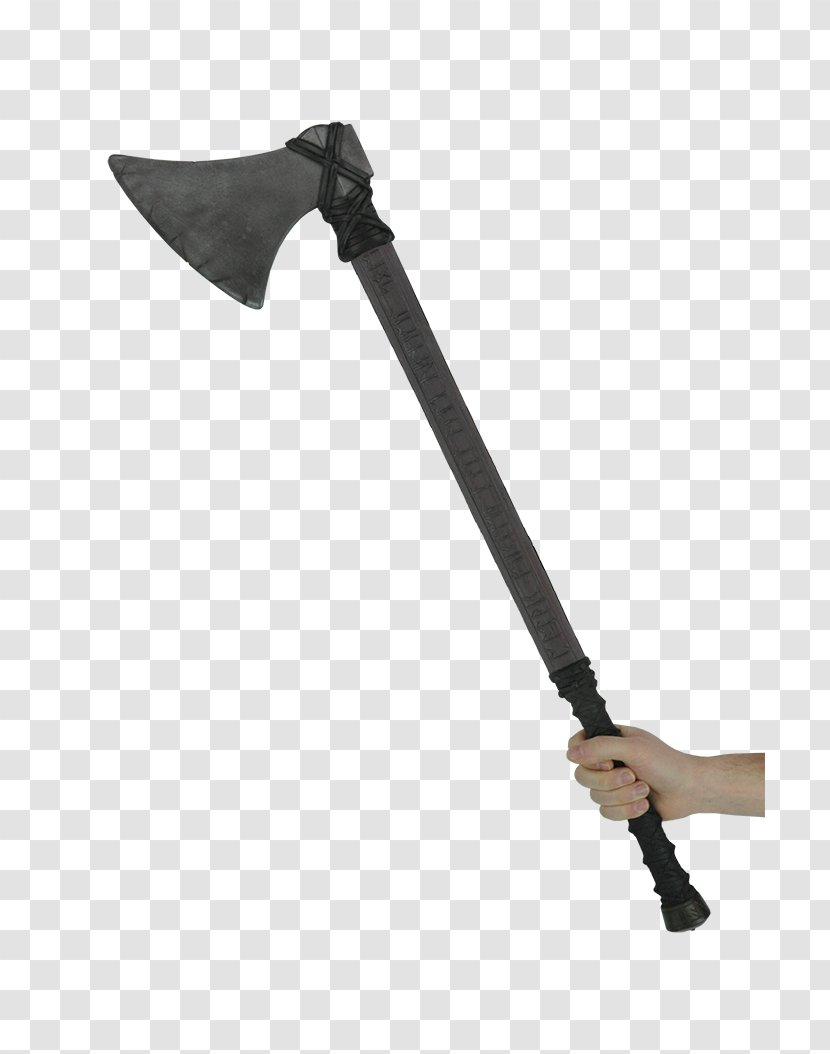 Larp Axe Throwing Tomahawk Dane - Calimacil - Blade Blood Scar Transparent PNG