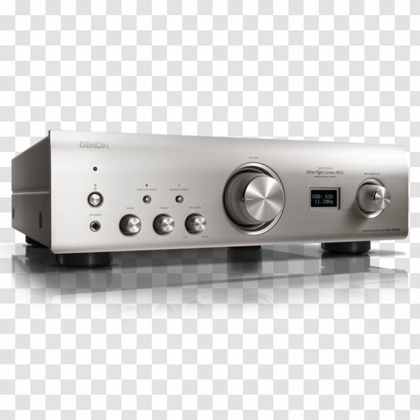 DENON PMA-1600NE HiFi Amplifier Audio Power Integrated AV Receiver - Technology - Multimedia Transparent PNG