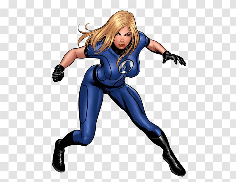 Invisible Woman Human Torch Mister Fantastic Wonder - Superhero Transparent PNG