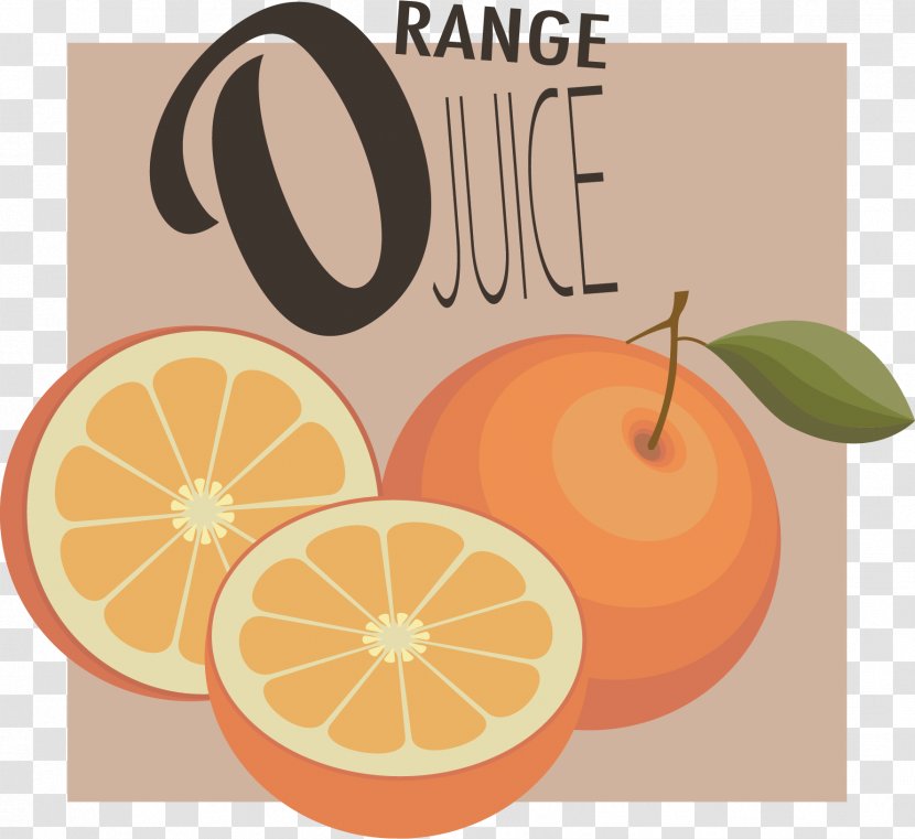 Mandarin Orange Grapefruit - Cartoon - Box Transparent PNG