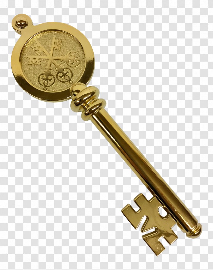 Gold Key - Metal Transparent PNG