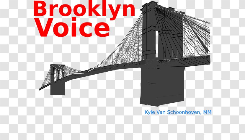 Brooklyn Bridge Architecture Clip Art Building - Projects Transparent PNG