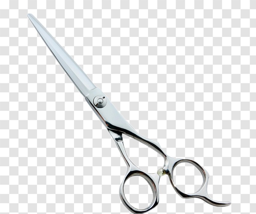 Scissors Beauty Parlour Hair-cutting Shears Tool - Office Supplies Transparent PNG