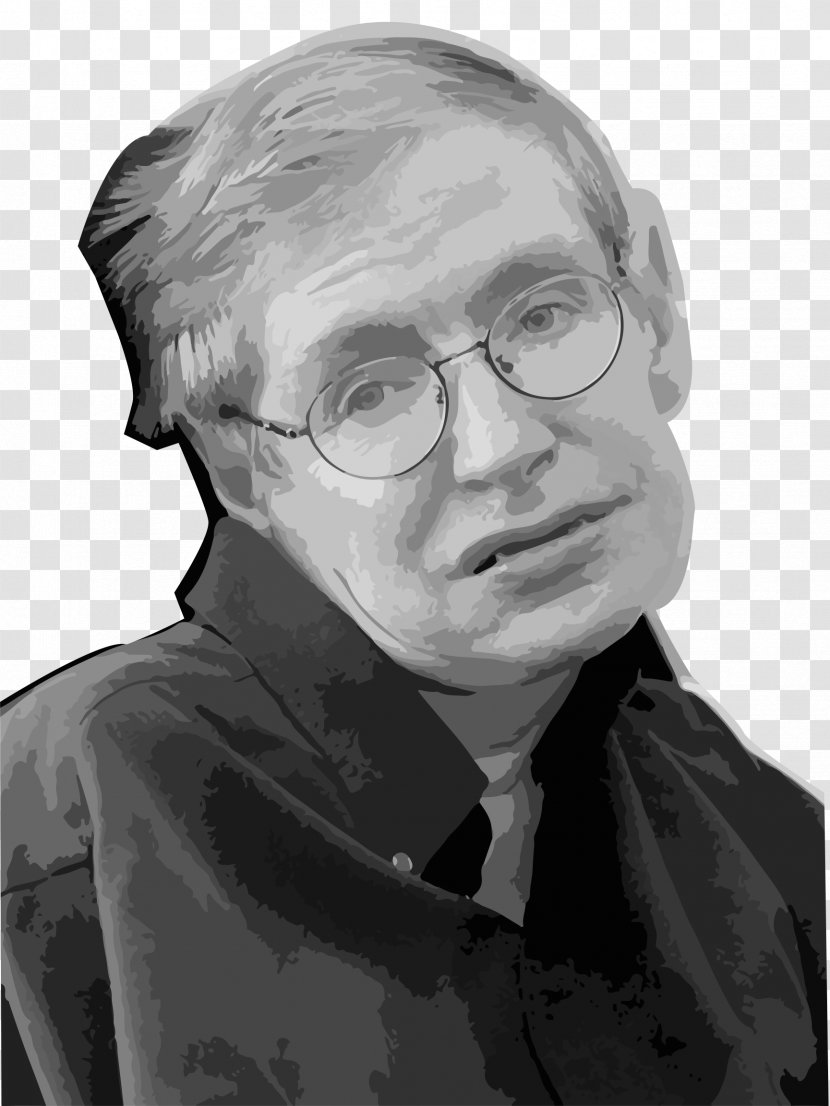 Stephen Hawking A Brief History Of Time The Theory Everything Physicist Scientist - Face Transparent PNG