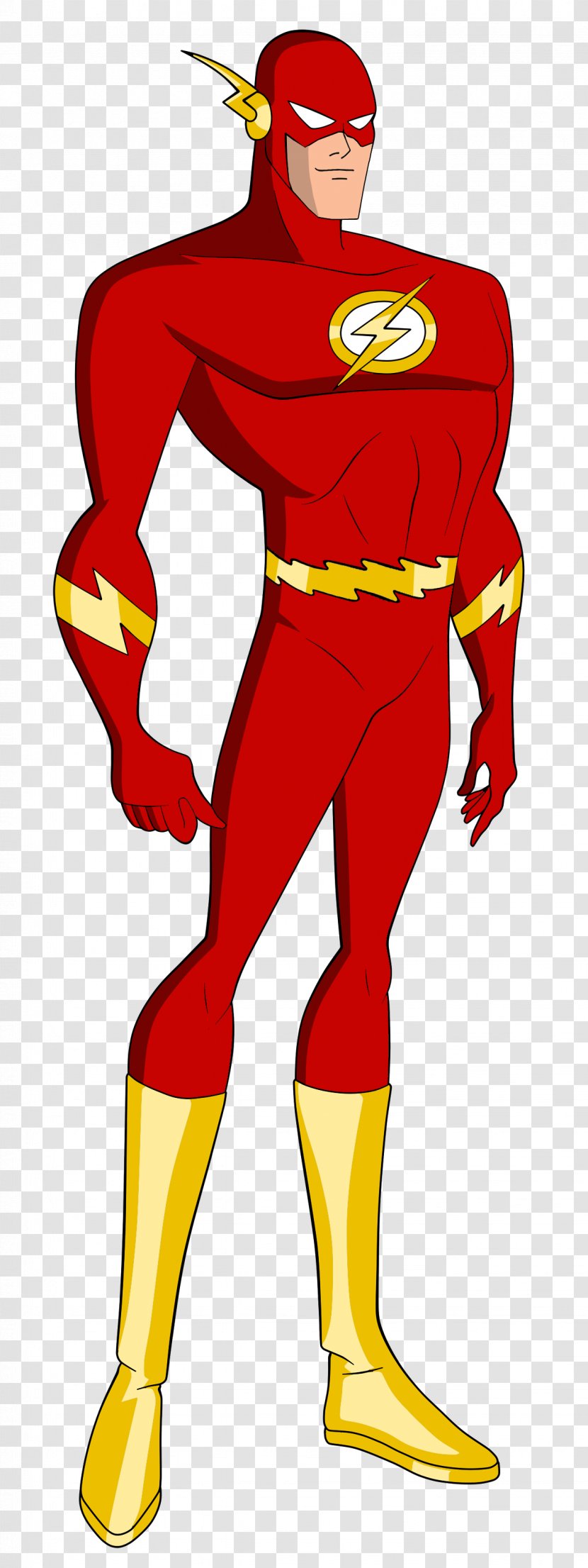 Flash Wally West DC Animated Universe Black - Superhero Transparent PNG