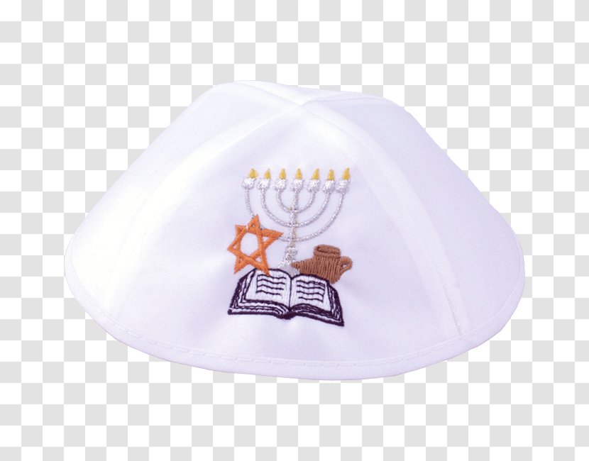 Kippah Satin Cap Messianic Judaism Hat - Embroidery Transparent PNG