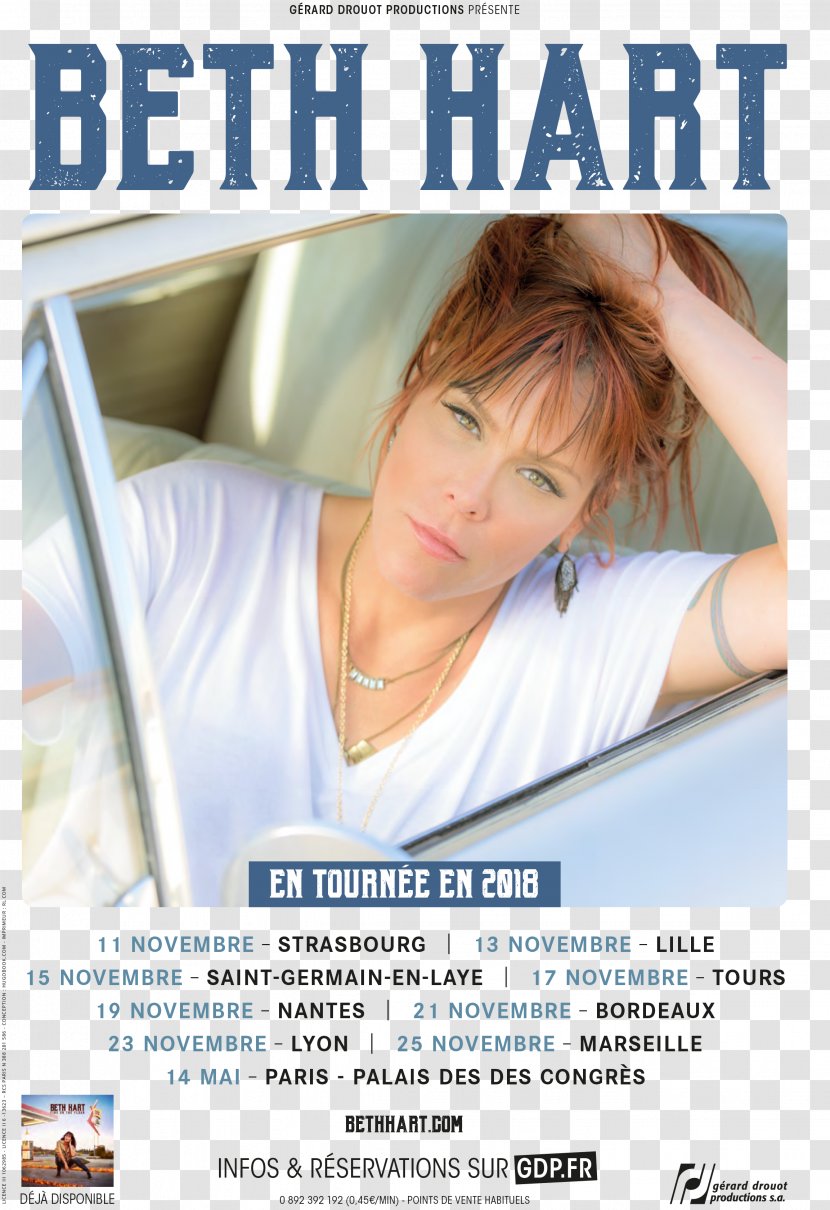 2018 Beth Hart Concerts @Le Silo Marseille Fire On The Floor - Media - Rocky Balboa Transparent PNG