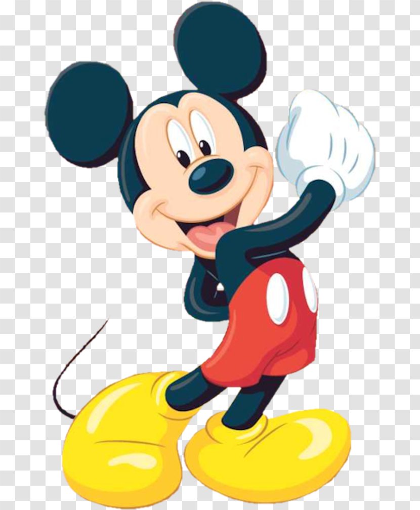 Mickey Mouse Minnie The Finger Donald Duck Middle - Walt Disney Transparent PNG