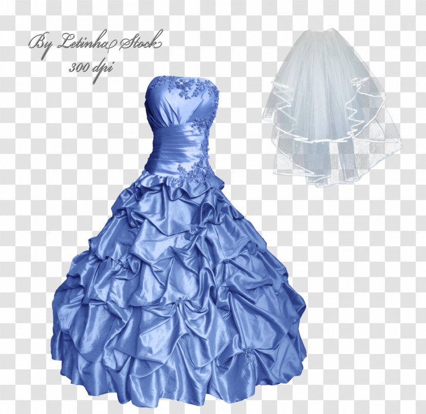 Wedding Dress Gown Lavender Little Black - Cocktail Transparent PNG