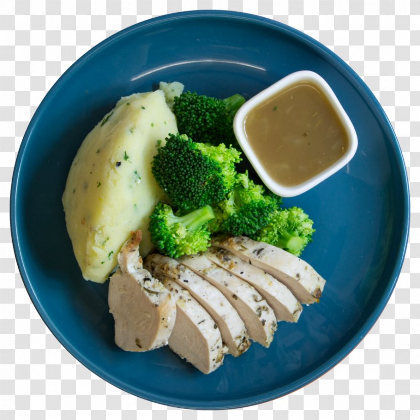 Roast Chicken Gravy Broccoli Vegetarian Cuisine Transparent PNG