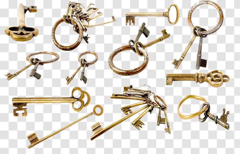 Key Lock Icon - Padlock - Ancient Keys Collection Transparent PNG
