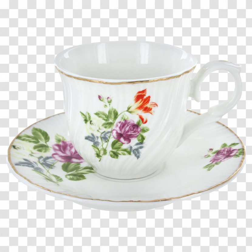 Teacup Coffee Saucer - Tea Cup Transparent Background Transparent PNG