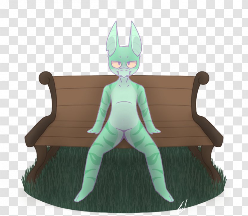 Sitting Cartoon Chair - Table Transparent PNG