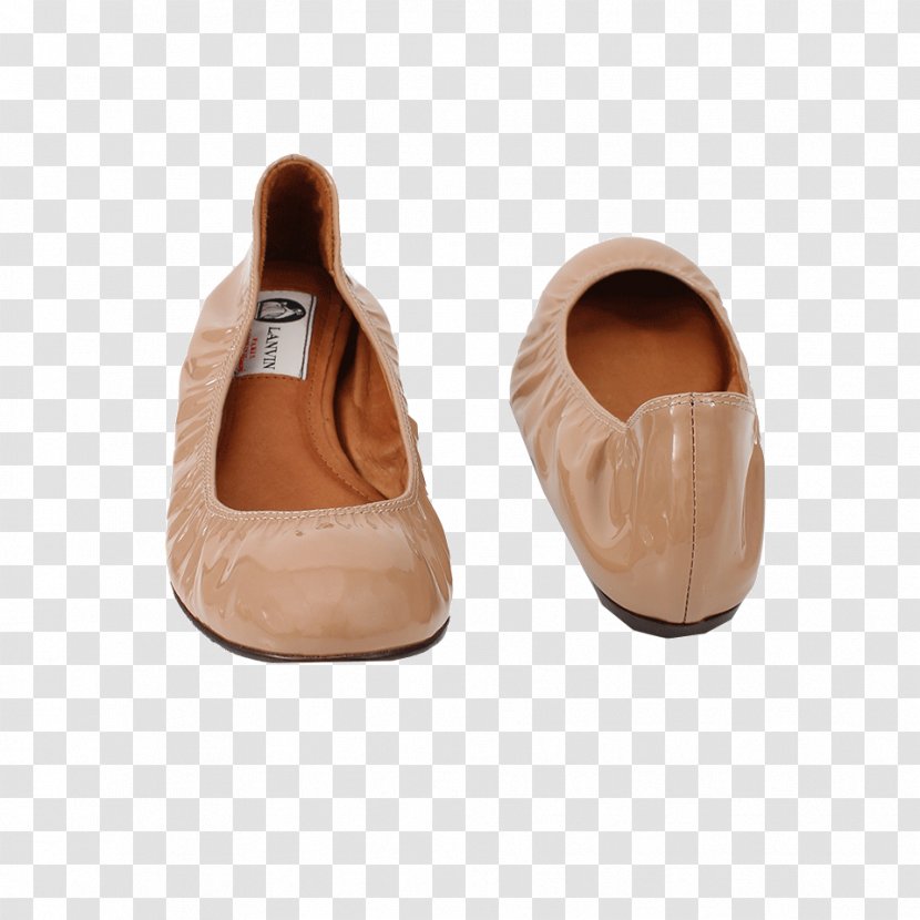 Suede Shoe Walking - Peach Transparent PNG