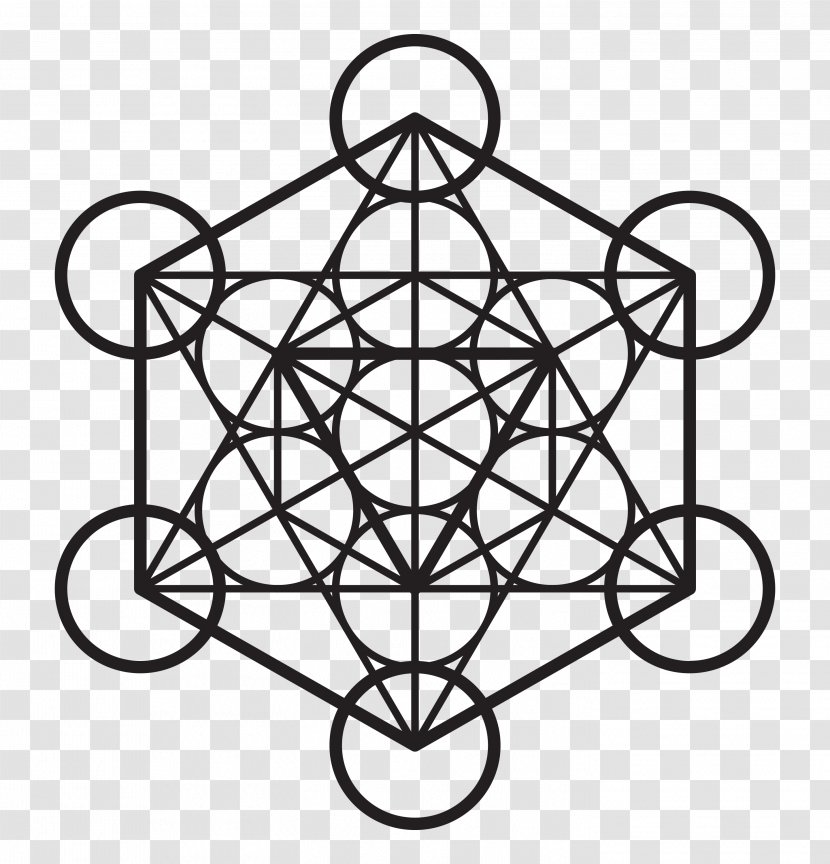 Metatron's Cube Sacred Geometry Royalty-free - Tree - Geometric Symbols Transparent PNG