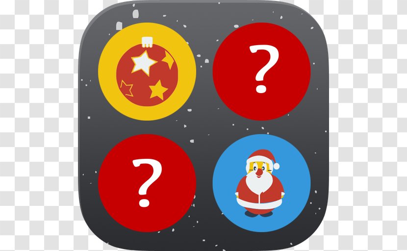 Christmas Card Matching Memory Game Xmas Ornament - Holiday Transparent PNG